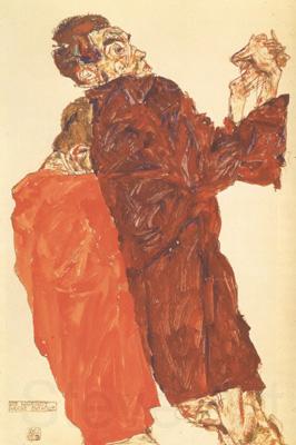 Egon Schiele The Truth Unveiled Spain oil painting art